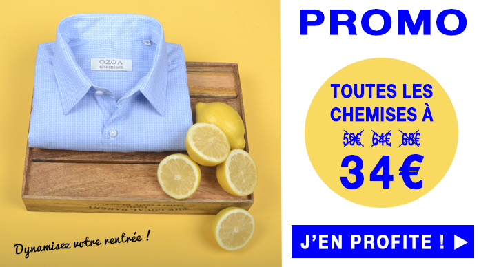 Voir toutes les chemises en promo